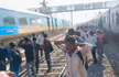 Passengers narrowly escape being run over by Shatabdi Express in Karnataka